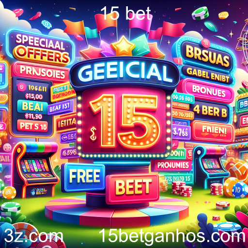 Atraia Suas Chances: As Melhores Ofertas Especiais de Jogos em 15 Bet